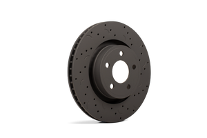 Hawk Talon 1991 BMW 318i E30 Body Code / To 4/91 Drilled and Slotted Front Brake Rotor Set