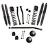 Skyjacker 2020 Jeep Gladiator JT - Rubicon Suspension Lift Kit 3.5in Fr 2in Rr w/ Black Max Shocks