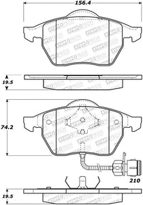 StopTech Street Brake Pads - Front