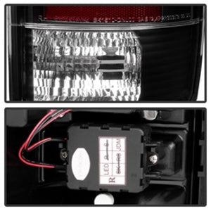 Spyder Chevy Suburban/Tahoe 1500/2500 00-06/GMC Yukon LED Tail Lights Black ALT-YD-CD00-LED-BK