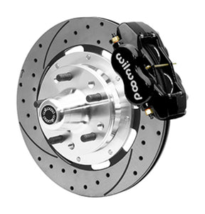 Wilwood 55-57 Chevrolet Bel Air Forged Dynalite Front Big Brake Kit - Black