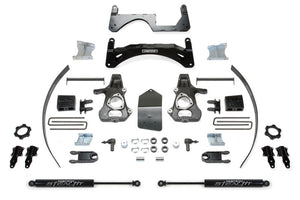 Fabtech 14-18 GM C/K1500 P/U w/oE Forg Stl UCA 6in Basic Sys w/Stealth