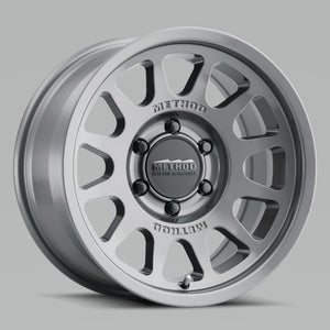 Method MR703 16x8 0mm Offset 6x5.5 106.25mm CB Gloss Titanium Wheel