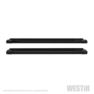 Westin SG6 Black Aluminum Running Boards 74.25in