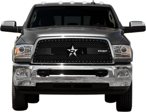 RBP RX-3 Series Studded Frame 1pc. Grille 13-17 Dodge Ram 2500/3500 - Black