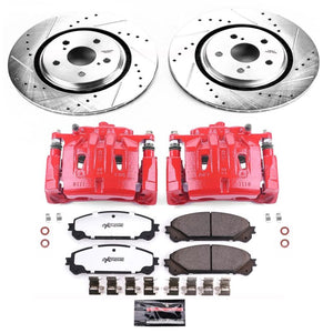 Power Stop 16-21 Lexus RX450h Front Z36 Truck & Tow Kit w/Cals