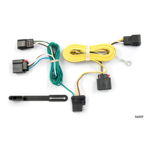 Curt 07-13 Jeep Grand Cherokee Custom Wiring Harness (4-Way Flat Output)