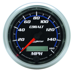 Autometer Cobalt 3-3/8in 160mph In-Dash Electronic Speedometer