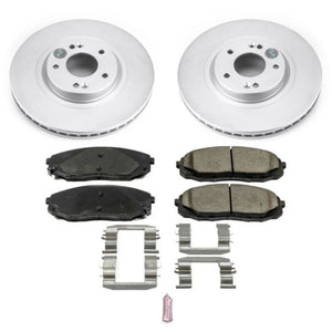 Power Stop 15-19 Kia Sedona Front Z17 Evolution Geomet Coated Brake Kit