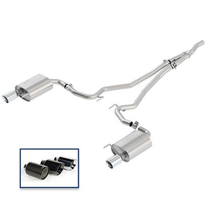 Ford Racing 2018+ Mustang 2.3L EcoBoost Cat-Back Extreme Exhaust System w/ Chrome Tips