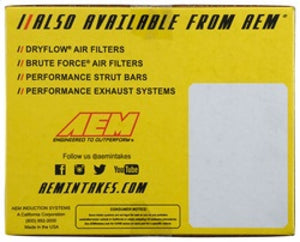 AEM 11-12 Mitsubishi Eclipse 2.4L Gunmetal Gray Cold Air Intake