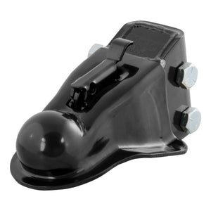 Curt 2-5/16in Channel-Mount Coupler w/Easy-Lock (14000lbs Black)