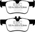 EBC 2017+ Honda Civic Turbo Type-R 2.0L Yellowstuff Rear Brake Pads