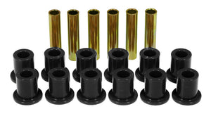 Prothane 67-77 Ford F250 4wd Rear Spring & Shackle Bushings - Black