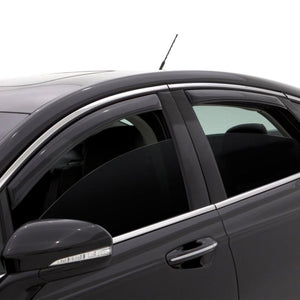 AVS 16-18 Chevy Malibu Ventvisor In-Channel Front & Rear Window Deflectors 4pc - Smoke