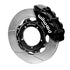 Wilwood 69-89 Porsche 911 Front Superlite Brake Kit 3.5in MT Slotted Face - Black