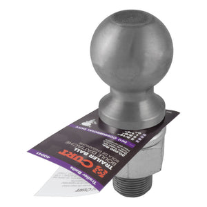 Curt 2-5/16in Trailer Ball (1-1/4in x 2-5/8in Shank 30Klbs Raw Steel)