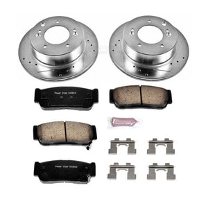 Power Stop 03-06 Kia Sorento Rear Z23 Evolution Sport Brake Kit