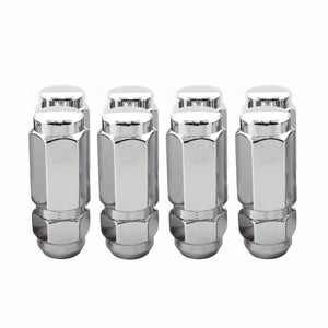 McGard Hex Lug Nut (Cone Seat / Duplex) 1/2-20 / 7/8 Hex / 2.5in. Length (8-Pack) - Chrome