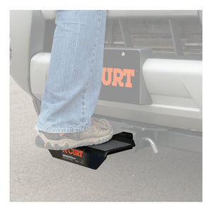 Curt Hitch-Mounted Step Pad (Fits 2in Receiver)