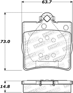 StopTech Street Brake Pads