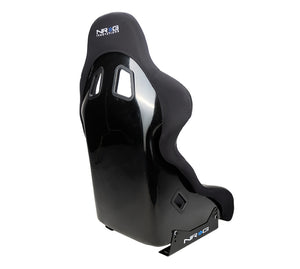 NRG FRP Bucket Seat w/Race Style Bolster/Lumbar - Medium