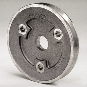 Moroso Chevrolet Small Block (w/Short Pump) Crankshaft Pulley - Single Groove - Cast Aluminum