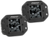 Rigid Industries D2 - Midnight Edition Flush Mount Spot Lights
