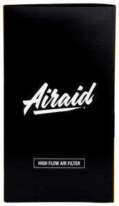 Airaid Universal Air Filter - Cone 4in Flange x 6in Base x 4-5/8in Top x 9in Height - Synthaflow