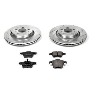 Power Stop 03-14 Volvo XC90 Rear Z23 Evolution Sport Brake Kit