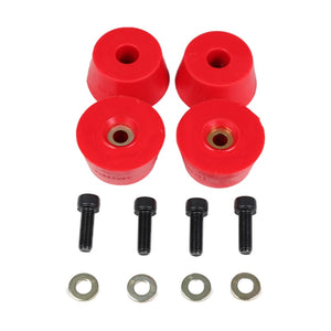 Energy Suspension 96-02 Toyota 4Runner Front Hyper Flex Red Bump Stop Set