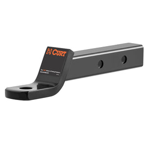 Curt Dual-Length Ball Mount (2in Shank 7500lbs 2in Drop 7-1/2in or 10-1/2in Long)