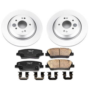 Power Stop 11-16 Hyundai Equus Rear Z17 Evolution Geomet Coated Brake Kit