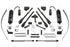 Fabtech 11-16 Ford F250 4WD w/Factory Overload 8in 4Link Sys w/4.0 R/R & 2.25