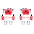 Power Stop 08-09 Buick Allure Rear Red Calipers w/Brackets - Pair