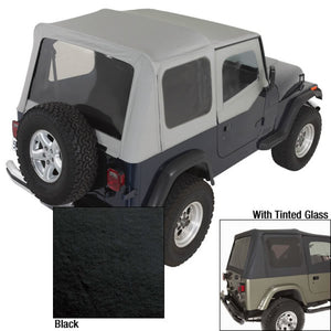 Rugged Ridge XHD S-Top Black Tinted Windows 88-95 Jeep Wrangler YJ