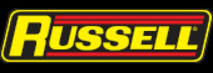 Russell Performance -8 AN Red/Blue 90 Degree Full Flow Hose End (25 pcs.)