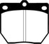 EBC 70-74 Datsun 240Z 2.4 Greenstuff Front Brake Pads