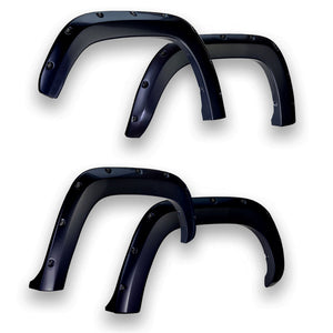 EGR 14+ Toyota Tundra Bolt-On Look Color Match Fender Flares - Set - Black