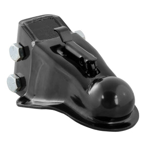 Curt 2-5/16in Channel-Mount Coupler w/Easy-Lock (14000lbs Black)