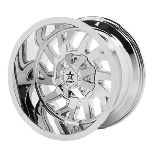 RBP 65R Glock 20x12 8x165.1 BP / 4.75 BS -44mm Offset 121.3mm CB (Hub Centric) Chrome Wheel