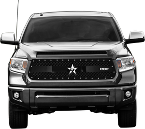 RBP RX-3 Series Studded Frame 1pc. Grille 14-17 Toyota Tundra (Except Limited) - Black