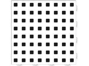 WeatherTech TechFloor - 12in X 12in Tiles - White/Black **Order in Qtys of 10