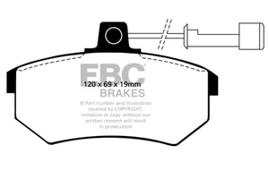 EBC Brakes Greenstuff 2000 Series Sport Pads