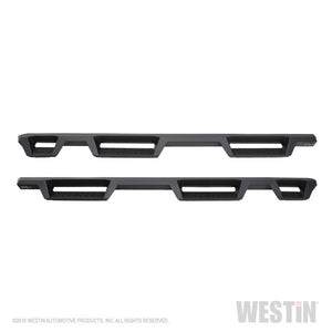 Westin 19-20 Ram 1500 5.5ft bed (Excludes 1500 Classic) HDX Drop W2W Nerf Step Bars - Textured Black