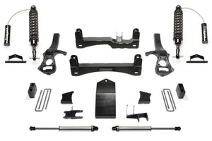 Fabtech 19-21 GM K1500 P/U 6in Perf Sys w/Dl 2.5 Resi & 2.25