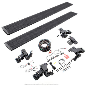 RealTruck 16-23 Toyota Tacoma CrewMax Cab 4dr VoltStep Electric Running Board Kit - Bedliner Coatng