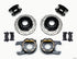 Wilwood D154 P/S Park Brake Kit Drilled Chevy C-10 2.42 Offset 5-lug