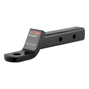 Curt Dual-Length Ball Mount (2in Shank 7500lbs 2in Drop 7-1/2in or 10-1/2in Long)