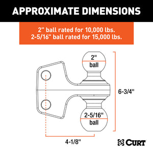 Curt Rebellion XD Dual Ball 10K / 15K